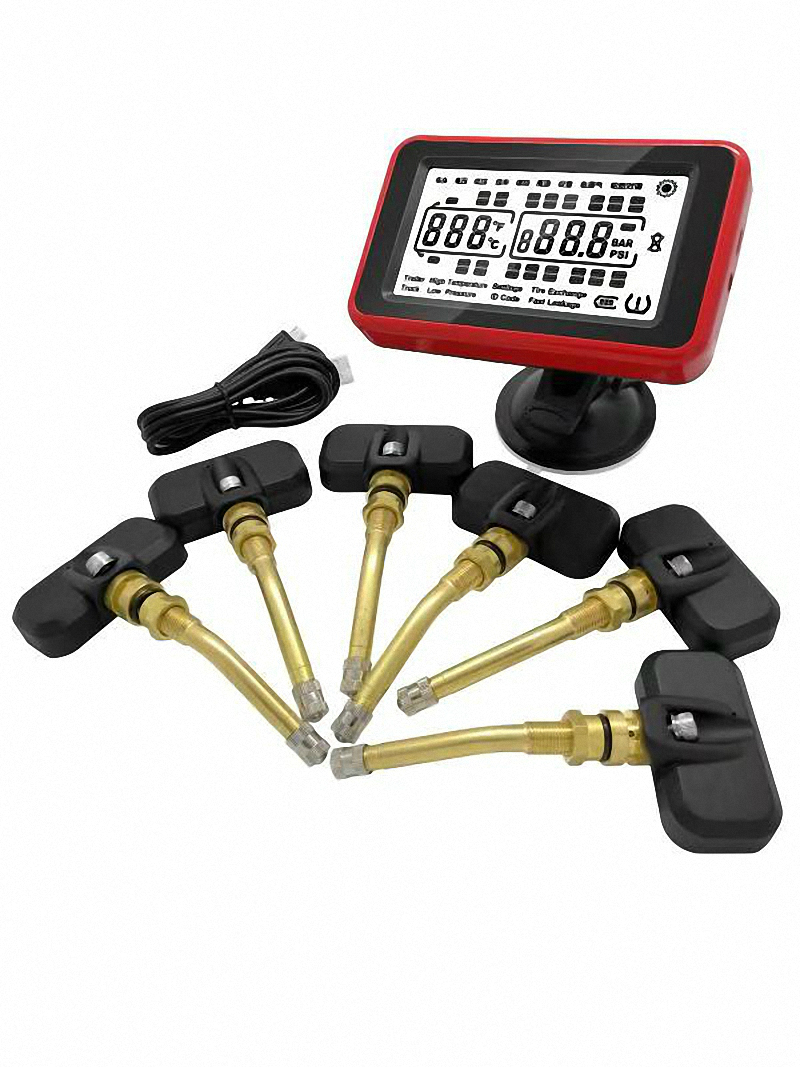 內置大車TPMS(最大36輪) 適用于卡車/大巴/校車/敞篷車/房車/拖車等